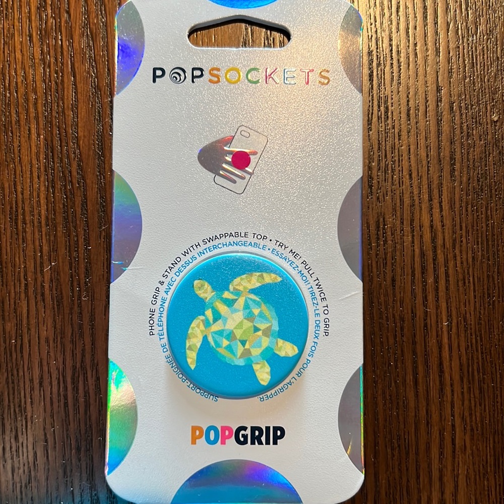 Pop socket mosaic Sea Turtle